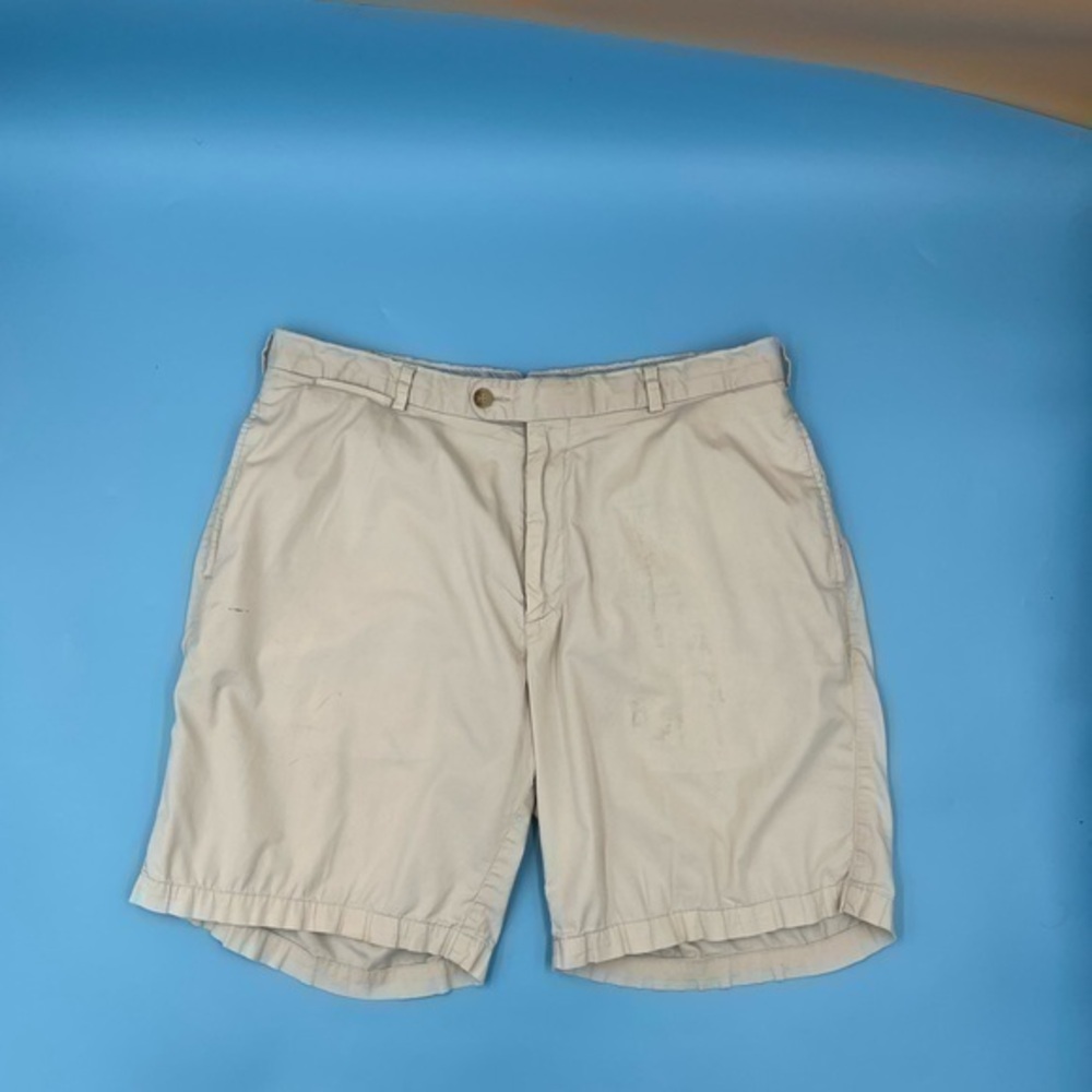 PETER MILLAR Khaki Chino Shorts